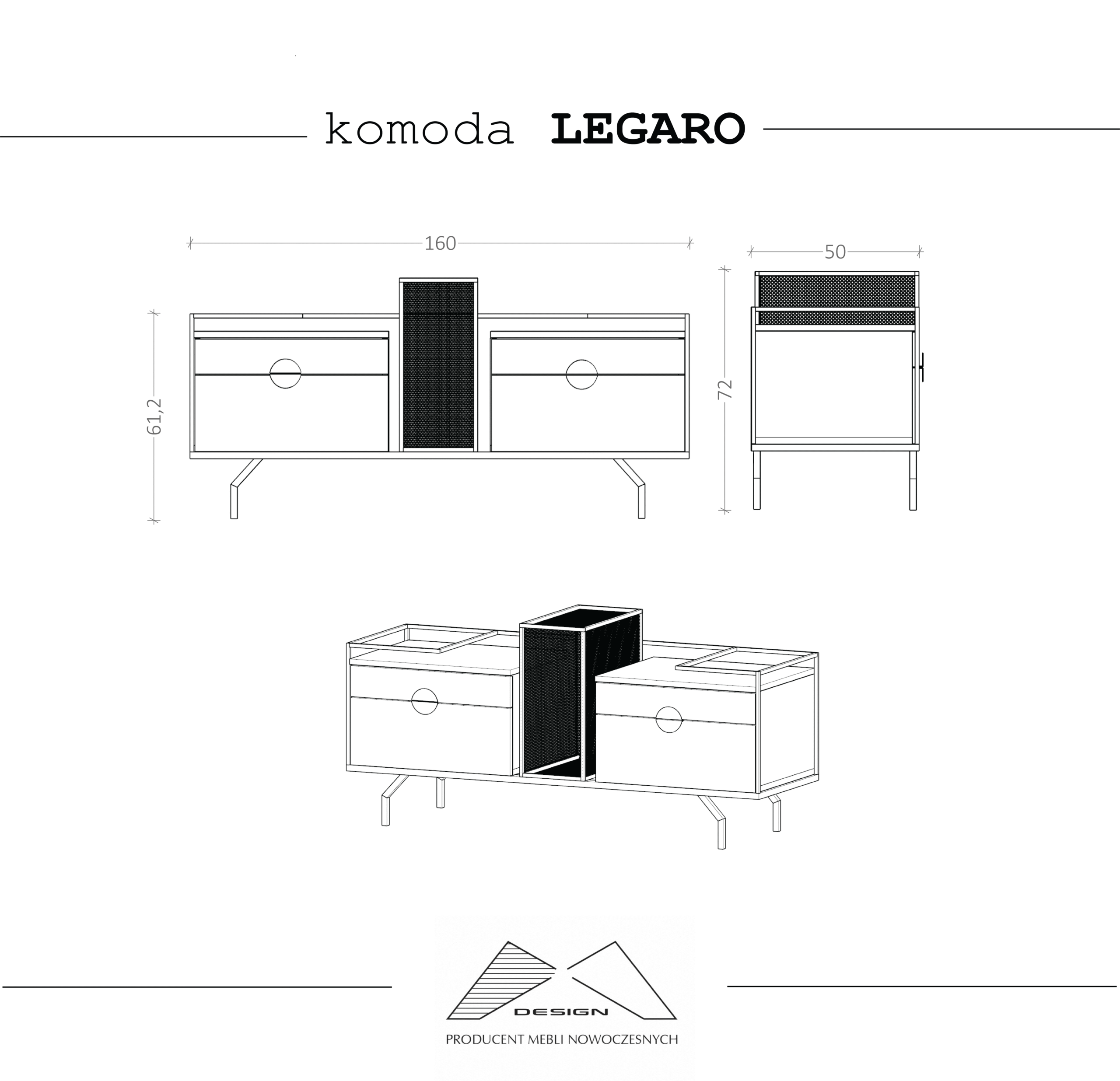 Komoda Legero - obrazek 2