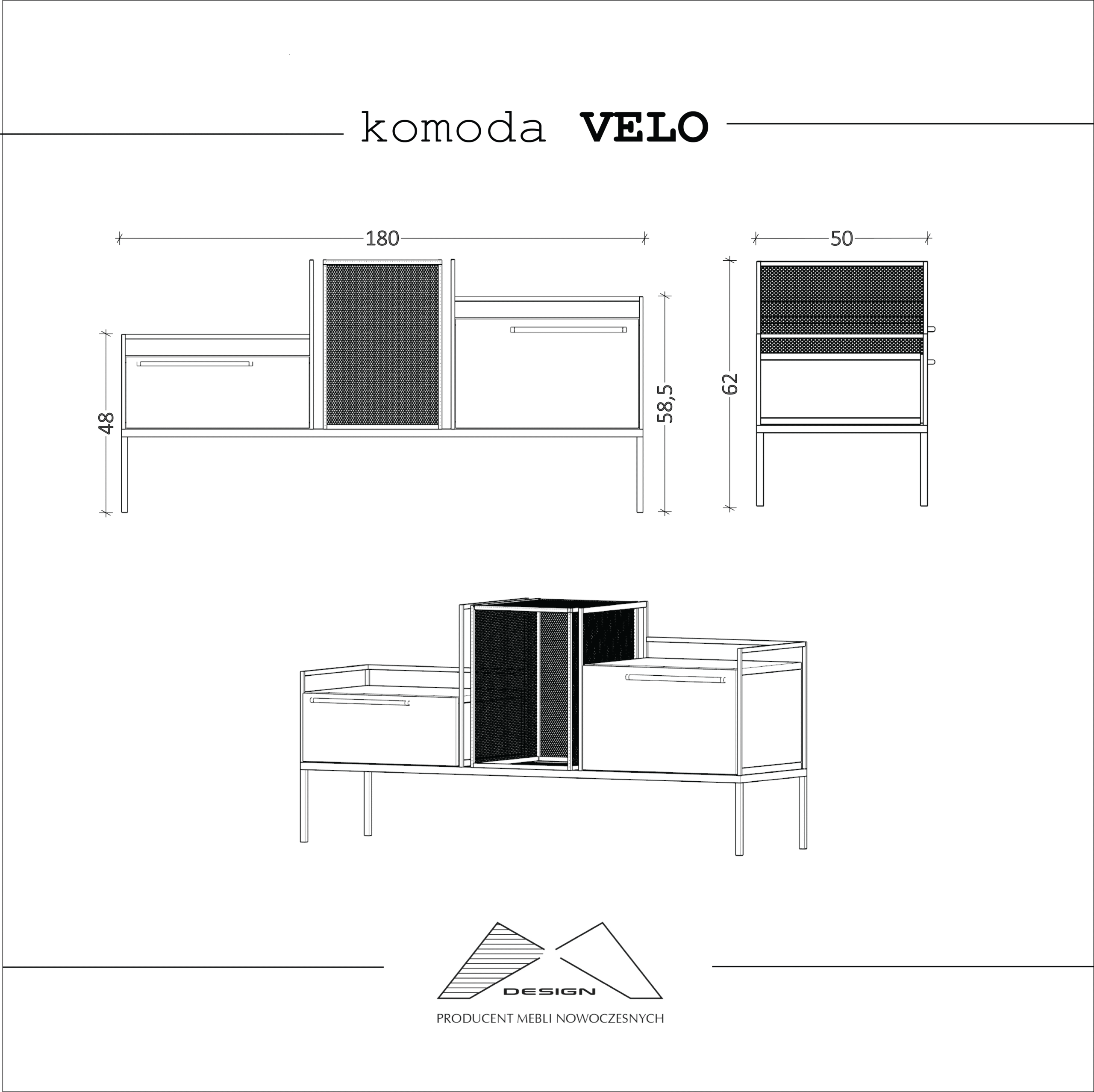 Komoda Velo - obrazek 2